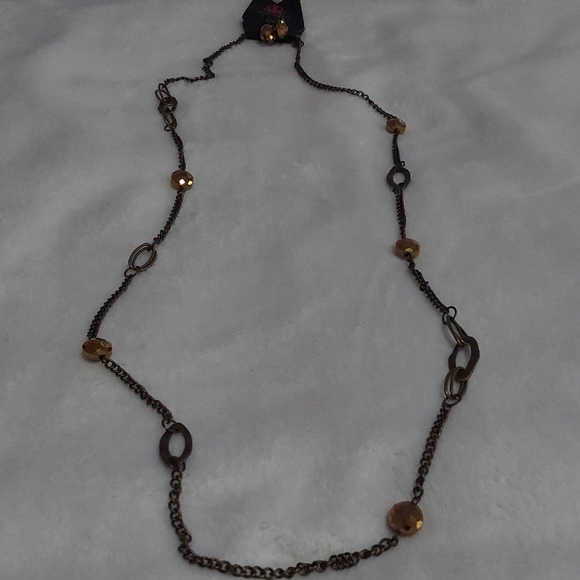 paparazzi Jewelry - 6/$10 Paparazzi Bronze and Amber Necklace